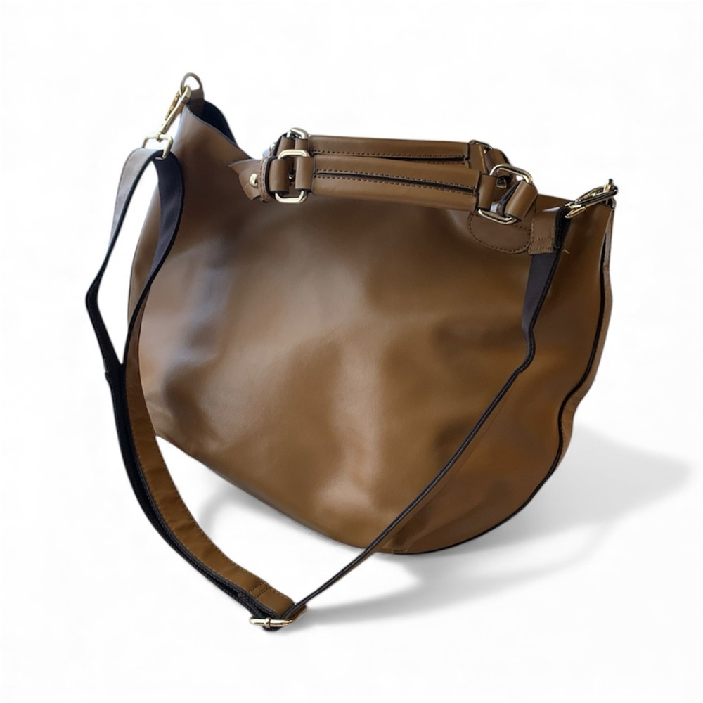 DANIER Camel Brown Large Leather Tote - Picture 5 of 5